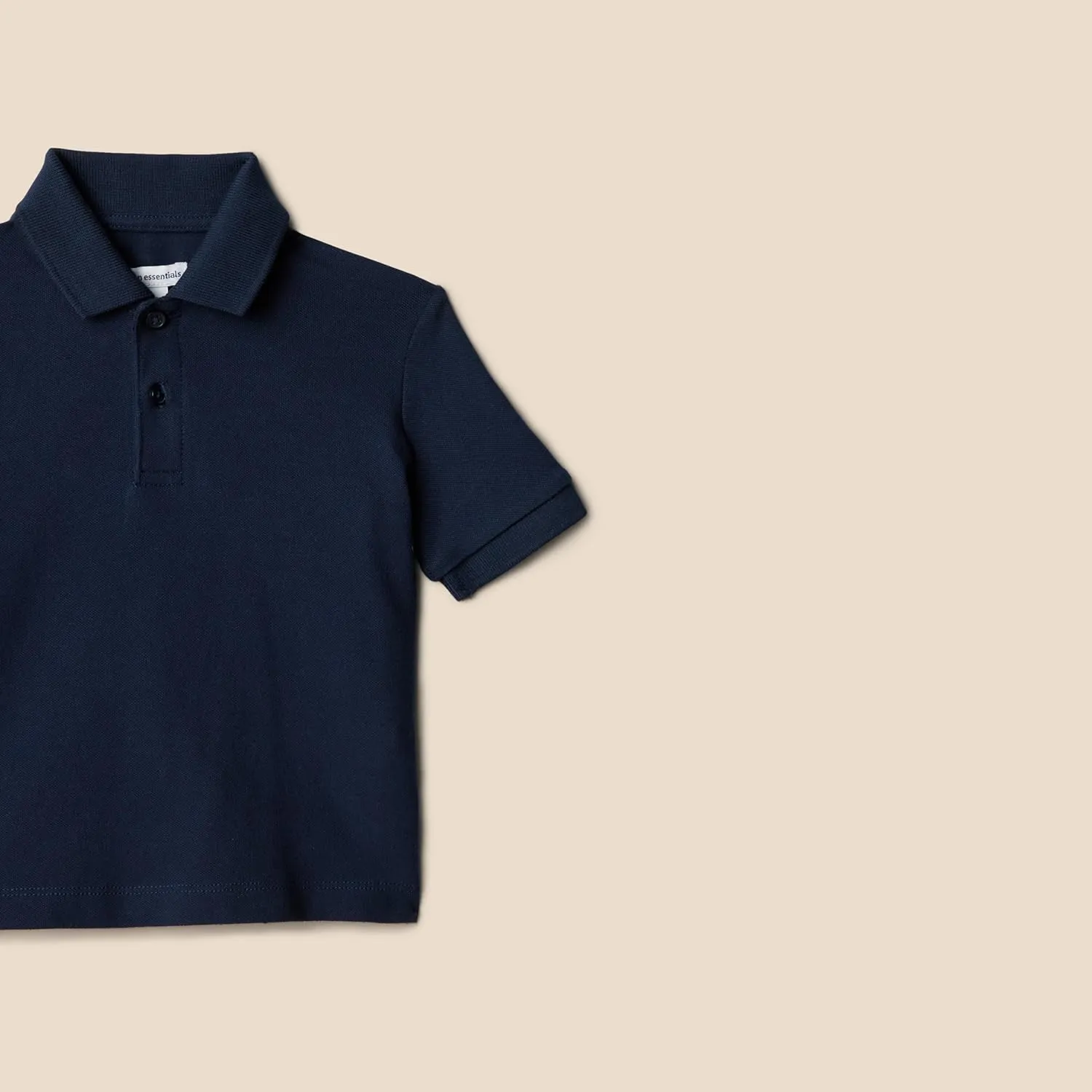 Amazon Essentials Boys and Toddlers' Cotton Spandex Pique Polo Shirt