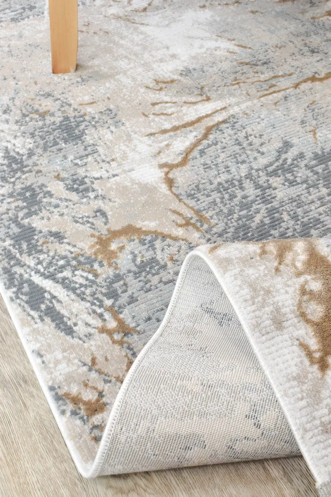 Eden 25558A Grey Beige Runner