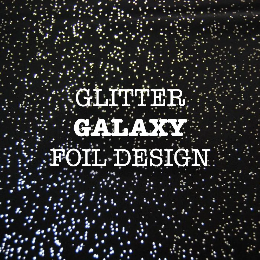 Spandex Printed Glitter Marble Gold