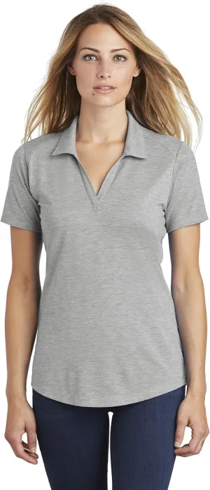 SPORT-TEK Women's PosiCharge Tri-Blend Wicking Polo LST405