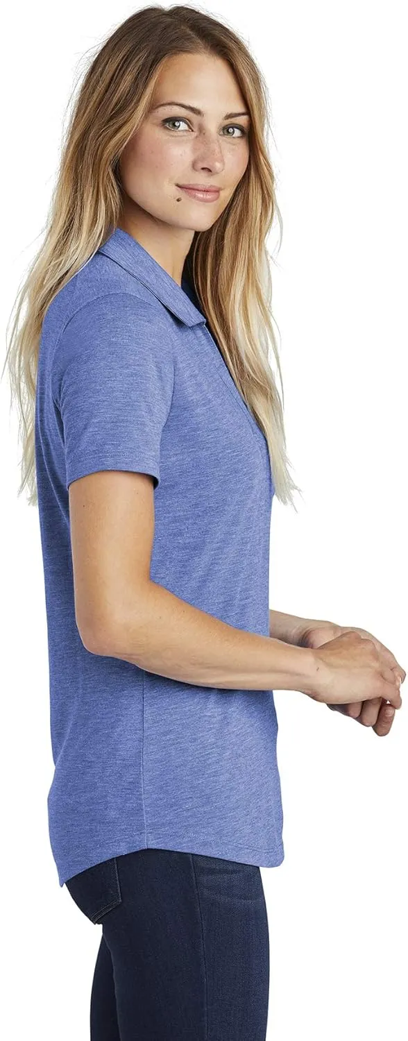 SPORT-TEK Women's PosiCharge Tri-Blend Wicking Polo LST405