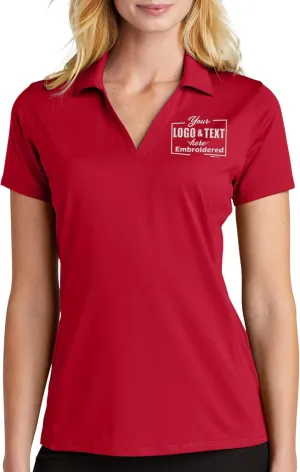 Womens Custom Polo Shirt Personalized Embroidered Sport Polo Shirt for Ladies